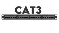 Panel de transferencia  RJ 45 Cat. 3  ISDN