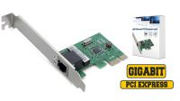 Tarjeta PCI-E de red Gigabit 10/100/1000Mbps Chipset RTL8111C