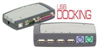 Docking USB 1.1 paralelo, série, 2xPS/2 e hub 4xUSB