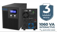 UPS Phasak PROTEKT 1060VA Interactive Pure Sinewave