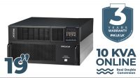 UPS PHASAK PRO-RACK LCD On-Line 10.000 VA