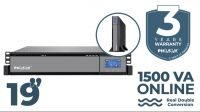 UPS PHASAK PRO-RACK LCD On-Line 1500 VA