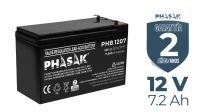 Bateria Phasak 12V 7.2A