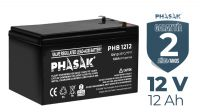 Bateria Phasak 12V 12Ah