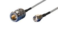 Cable PHASAK N Jack - RPSMA Plug 1 m