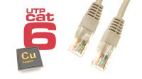 Cables de red Cat. 6 UTP Marfil