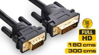 Cable de monitor Gold DVI-I Macho a VGA HD15 Macho