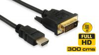 Cabo adaptador HDMI a DVI-D Macho/Macho