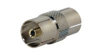 Adaptador PHASAK COAXIAL Plug doble Metal