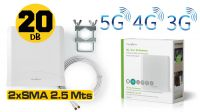 Antena 4G/3G/GSM IP65 - 698-2700MHz 7dBi