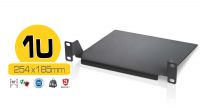 Prateleira lisa para rack 10" 185 mm