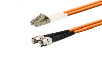 Cable de fibra óptica DX OM1 62.5/125 ST a LC UPC