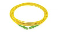 Cable de fibra óptica SM OS4 G657A.2 9/125 SC/SC APC LSZH SX Amarillo
