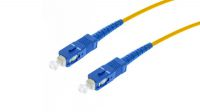 Cable de fibra óptica SM OS2 9/125µ  SC/UPC - SC/UPC  LSZH SX Amarillo 15m.