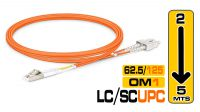 Cabo de fibra óptica LC-SC