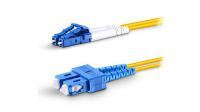 Cable de fibra óptica monomodo LC/UPC - SC/UPC  9/125µ Duplex 3mm