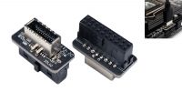 Conector adaptador USB 3.0  19P H Motherboard a USB3.1/3.2 Tipo C(20P) p/frontal