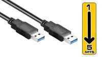 Cable USB 3.0 tipo A/A M/M