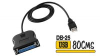 Adaptador USB a paralelo DB25