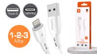 Cable USB - Lightning X05 (máx. 3A) Blanco