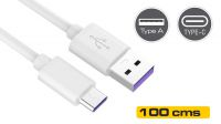 Cable USB 3.1 M Macho a USB 3.0 A Macho Blanco 1m