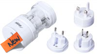 Kit adaptador toma Europlug multisocket 250V 1A