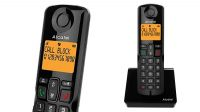 Telefone sem fios Alcatel S280 negro