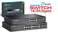 Switch TP-Link Gigabit Green IT para mesa ou rack