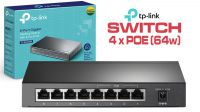 Switch TP-Link TL-SG1008P 8 portas Gigabit 4x POE 802.3af/ab