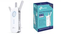 Repetidor  wireless 3 antenas Dual Wifi AC High Speed  AC1750 450 / 1300Mbits  1x RJ-45