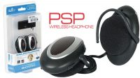 Auscultador Wireless + rádio FM para PSP preto e cinza