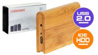 Caja externa en madera 2.5" USB-IDE