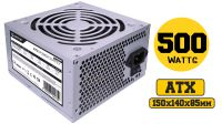 Fonte de alimentação 500W ventilador Silent 120mm