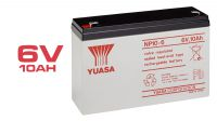 Bateria Yuasa NP10-6 chumbo-ácido 6V 10Ah